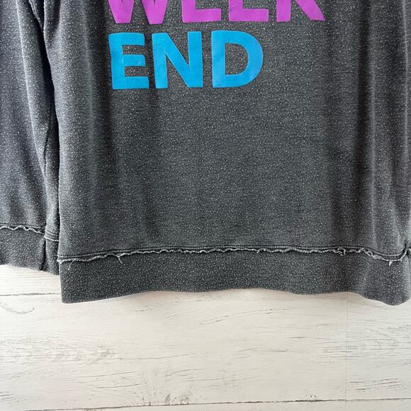 Chaser Happy Weekend Long Sleeve Top Size M - Picture 7 of 11